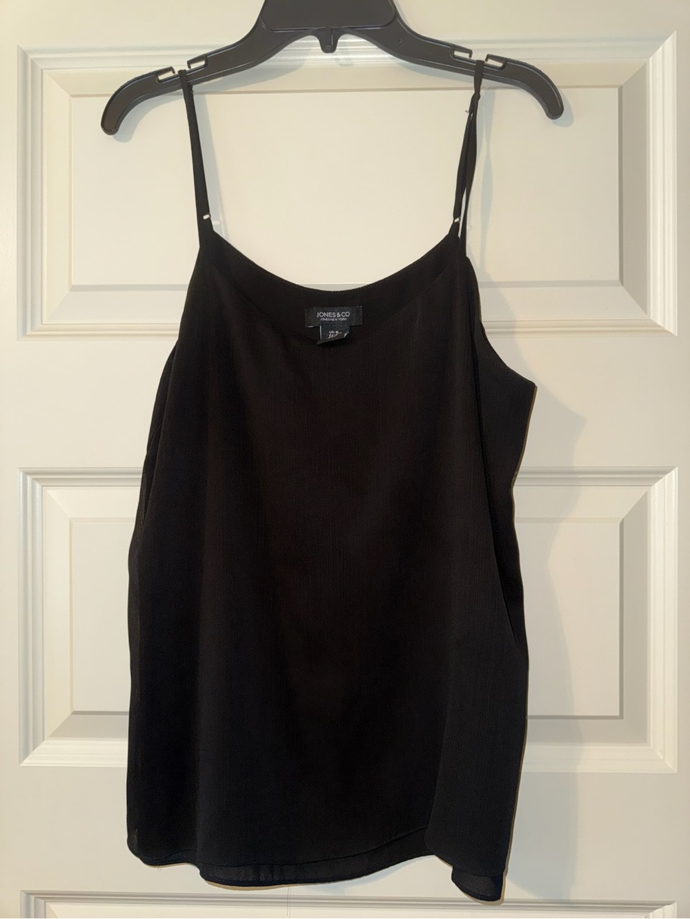 Black Spaghetti Strap Cami Top